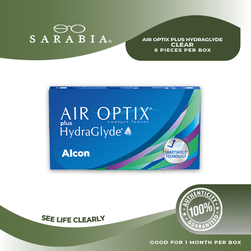 Air Optix Plus Hydraglade Contact Lenses