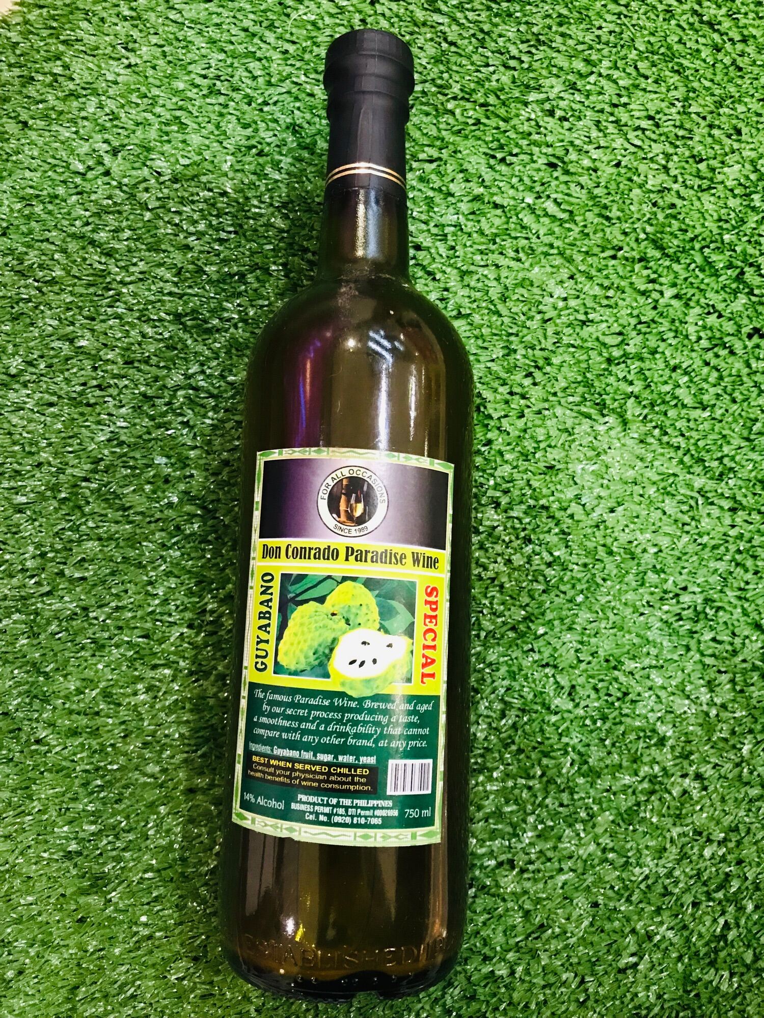 Don Conrado Paradise Wine GUYABANO 750ML 14 Alcohol Lazada PH