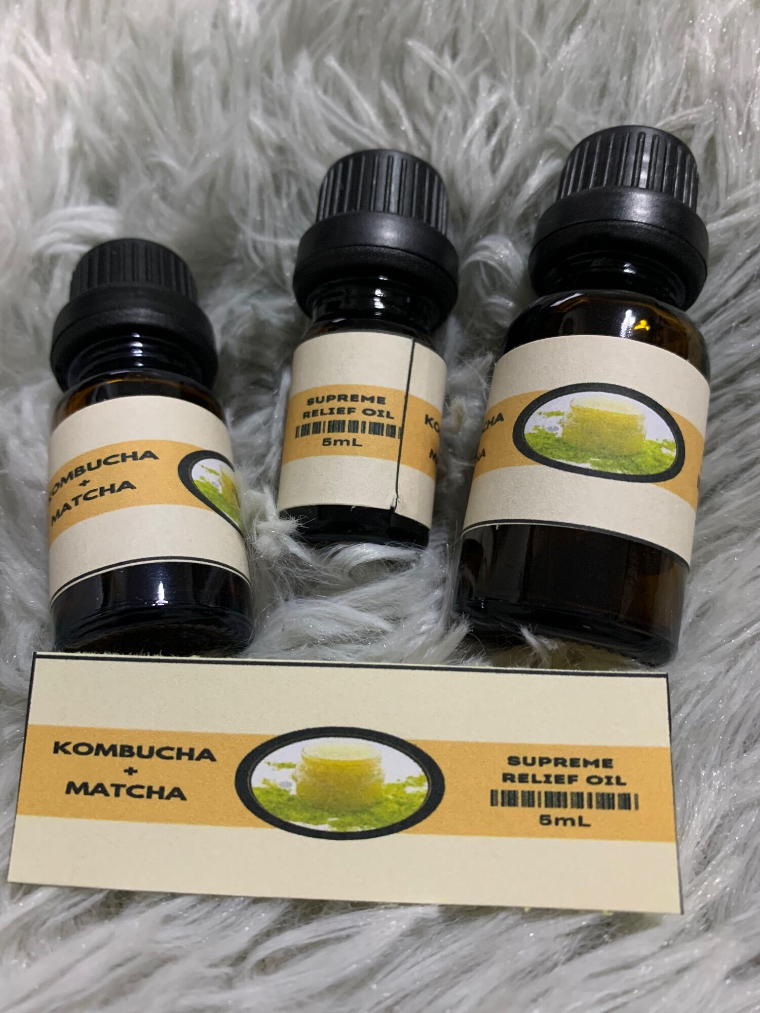 ‼️🥰KOMBUCHA MATCHA SUPREME RELIEF OIL🥰‼️FOR ECZEMA PSORIASIS HEMORROIDS