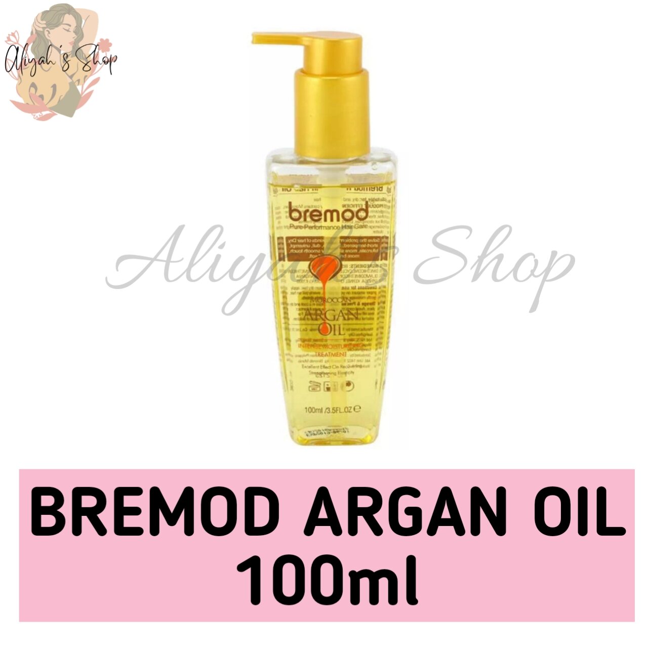 BREMOD MOROCCAN ARGAN OIL HAIR SERUM 100ml Lazada PH