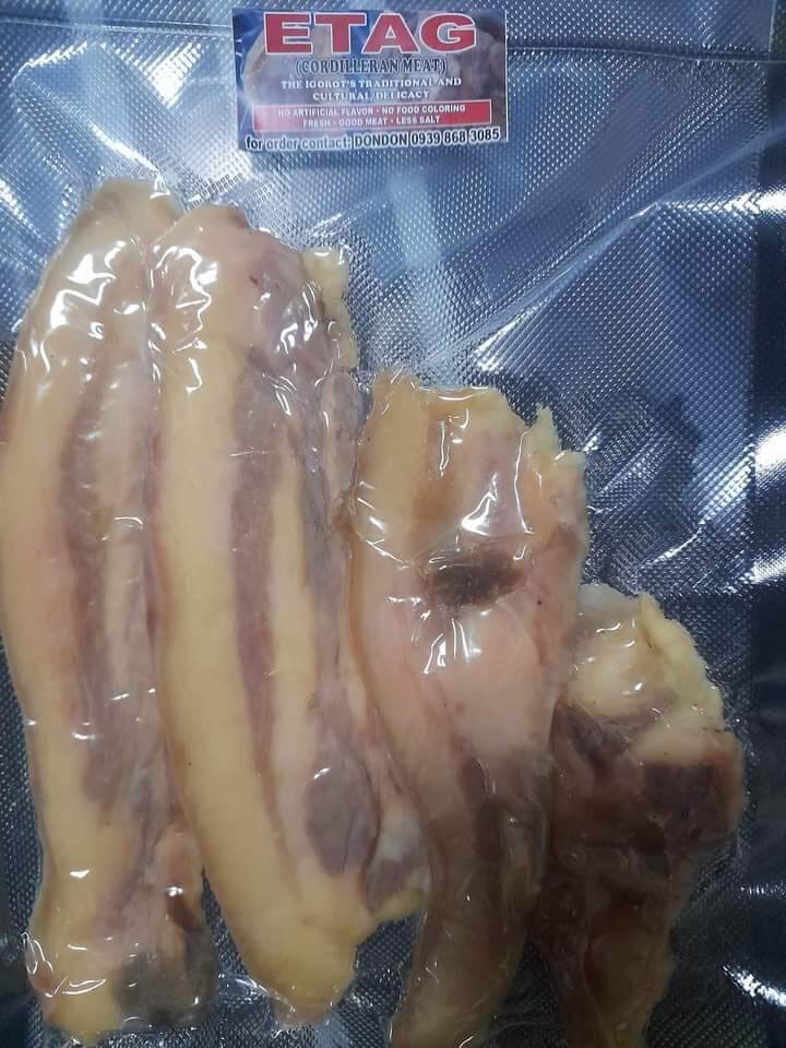 ETAG SUNDRIED KINIING SMOKED PINUNEG SMOKED MEAT FROM BAGUIO CITY 300 ...