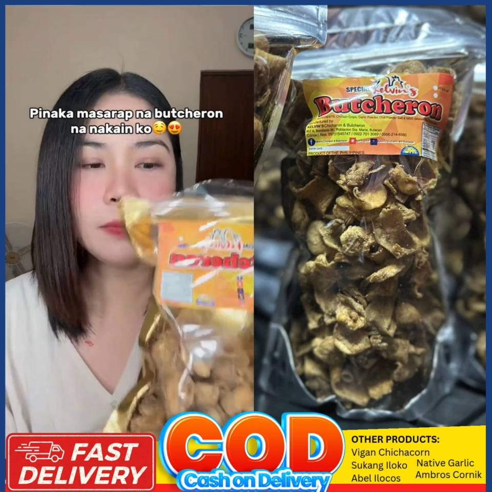 Butcheron Bucheron Butchiron Buchiron Regular Butcheron Special chicharon butche Butcheron BIG Plain Bulacan Butcheron