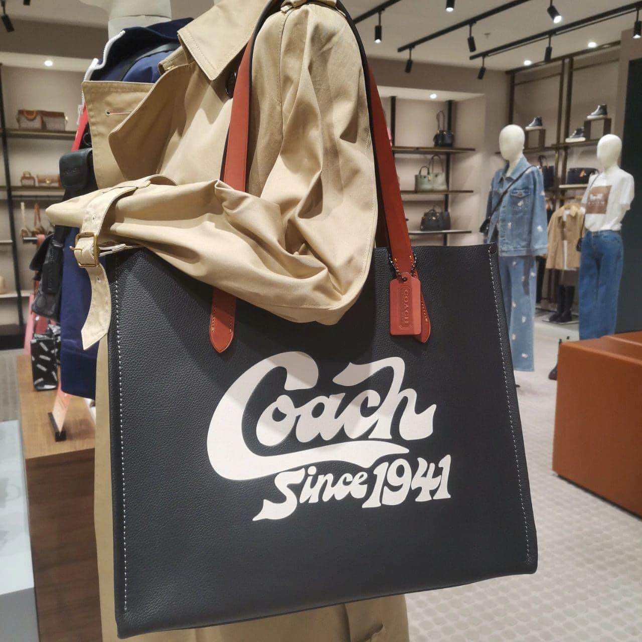 COACH®: Relay Tote With Coach Graphic