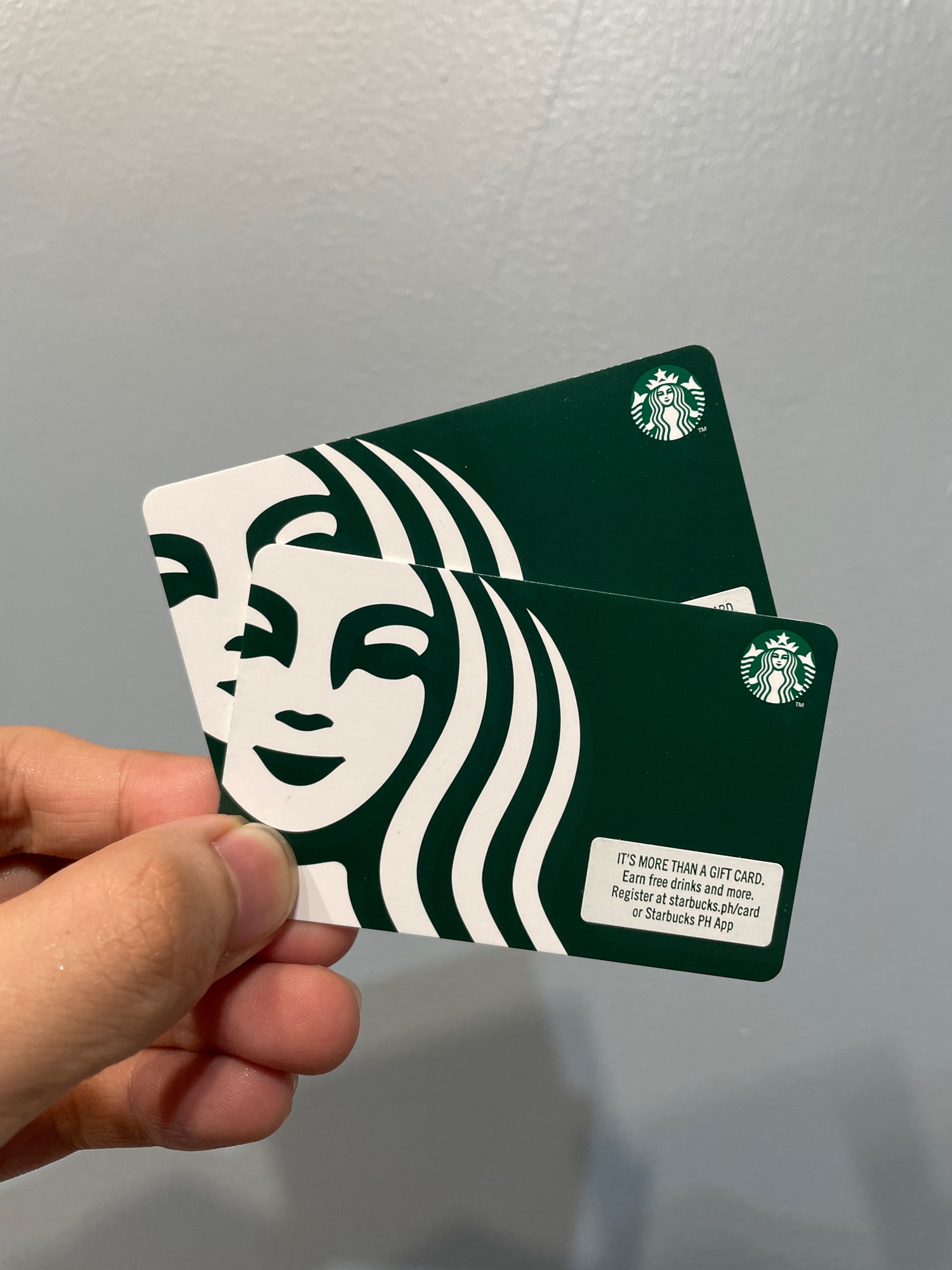 green card starbucks