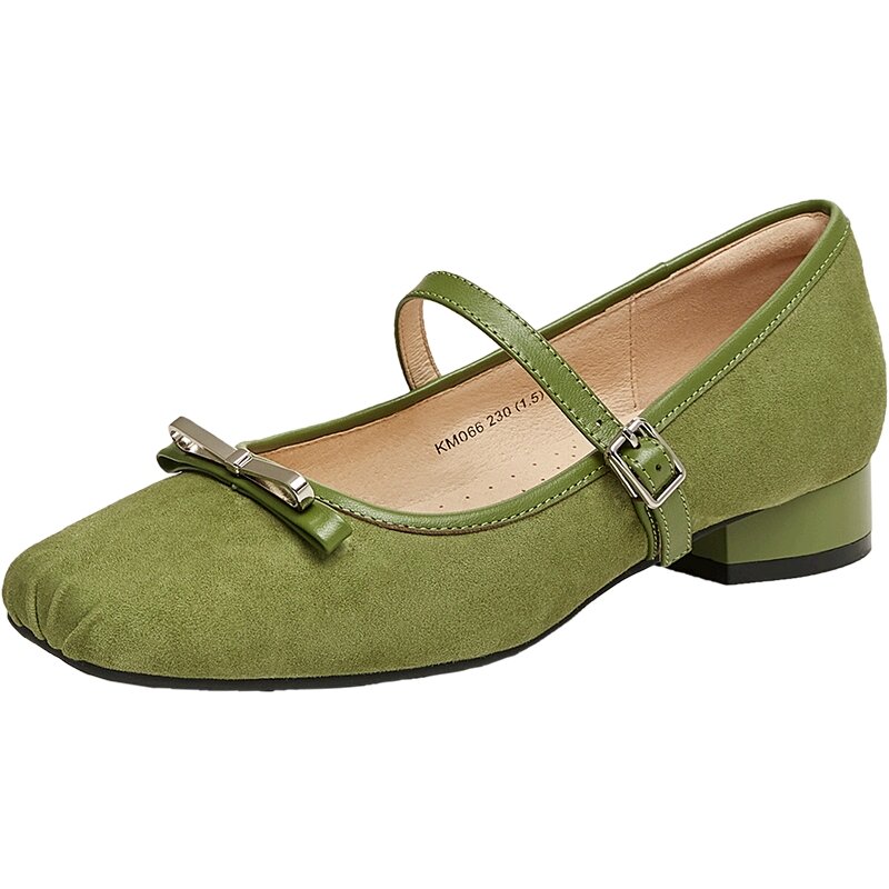 Teenmix | Silver Retro Ballet Mary Jane Shoes High Heels - Brand Teenmix Presyo 4,417 Piso*Libreng Shipping