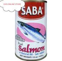 Saba Pink Salmon in Natural Oil ( 425g)