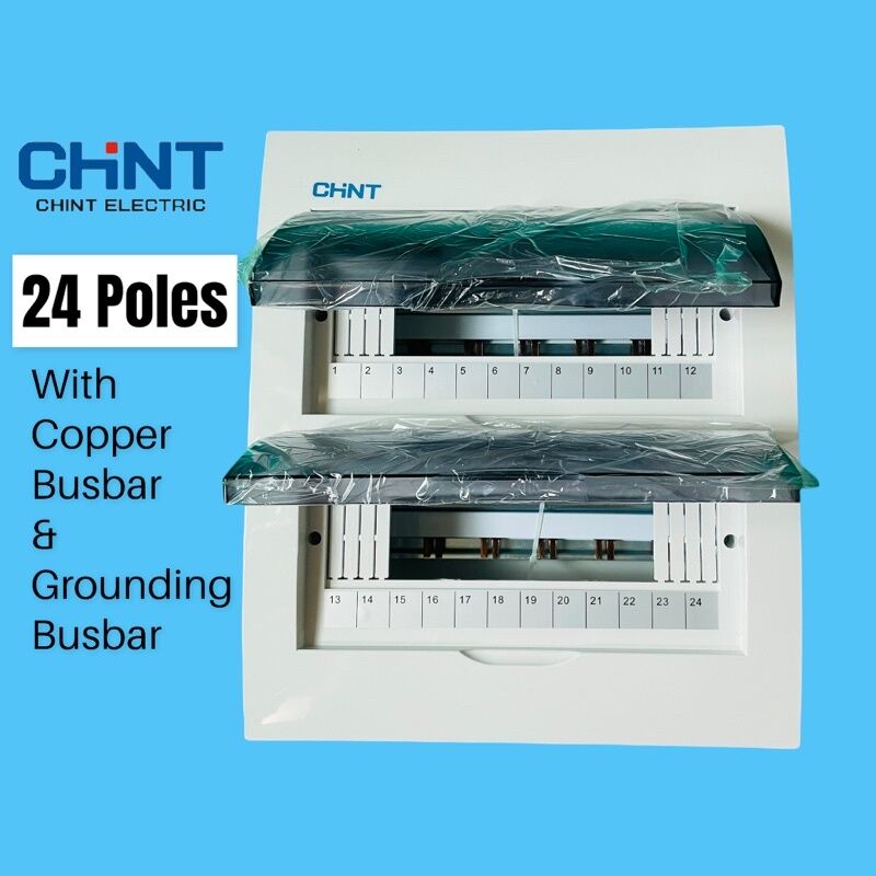 CHiNT DB24F Distribution Panel Box Enclosure 24 Poles 24 Ways