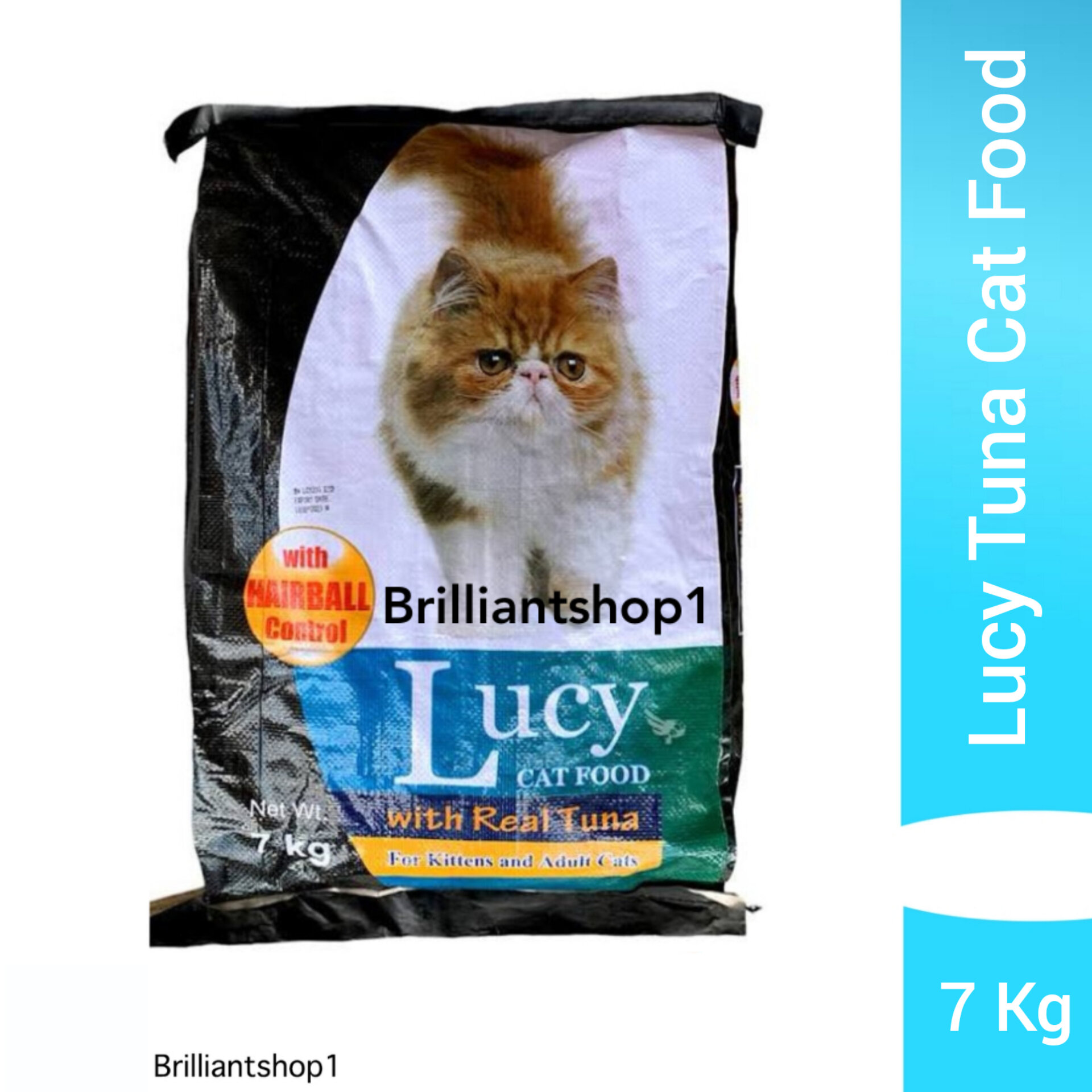 7 KG Lucy Tuna Cat Food Original Bag Lazada PH