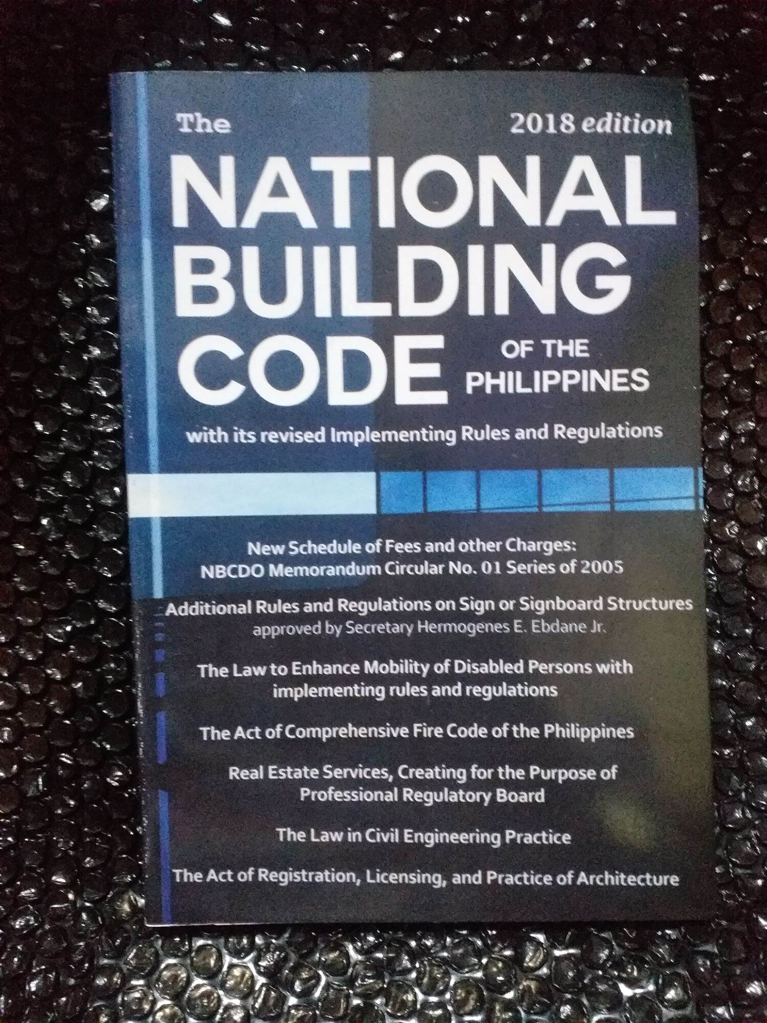 THE NATIONAL BUILDING CODE OF THE PHILIPPINES 2018 EDITION | Lazada PH