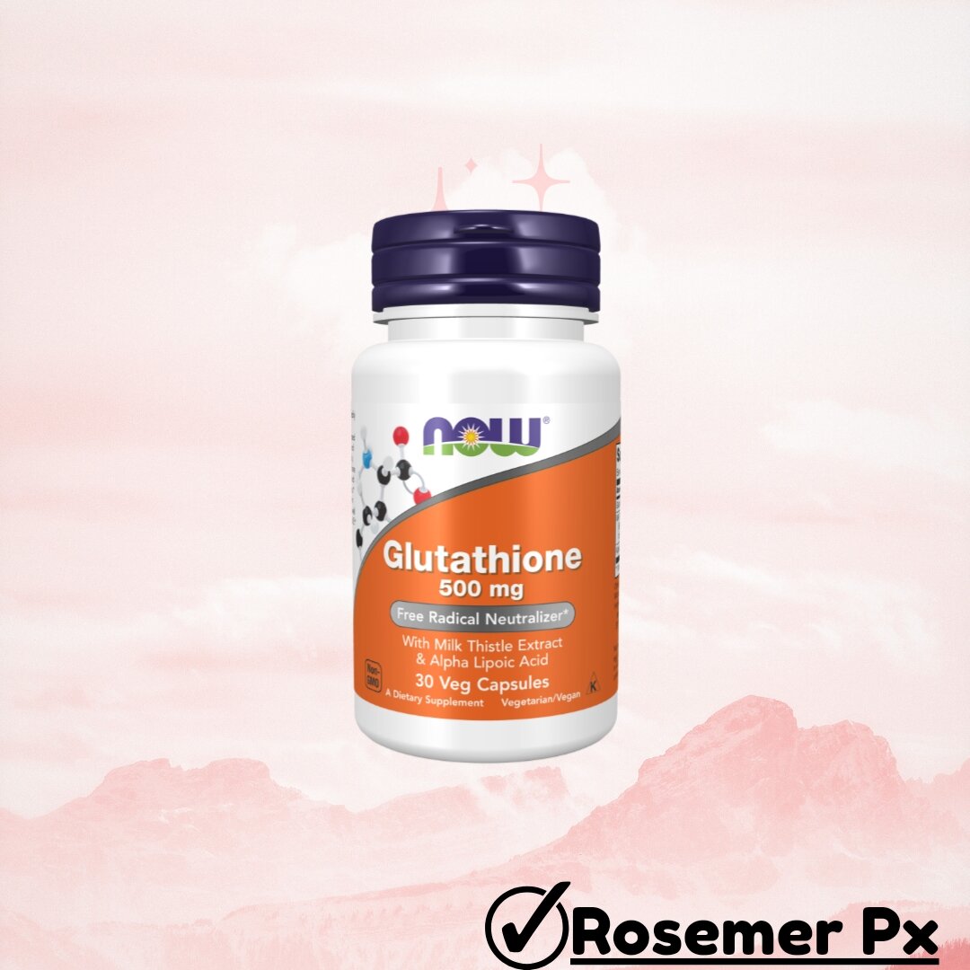 now glutathione philippines NOW Supplements, Glutathione 500 mg, With Milk Thistle Extract & Alpha  Lipoic Acid, Free Radical Neutralizer*, 60 Veg Capsules main image 0