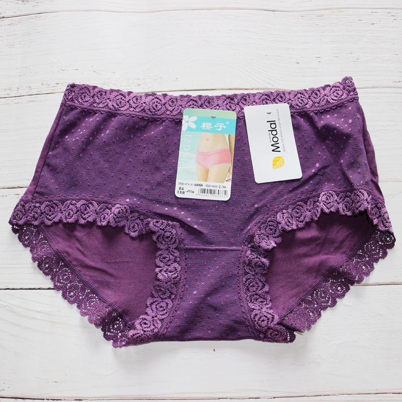 Odeerbi Reduced Womens Underwear Seamless Briefs Erogenous Fashion High  Waist Breathable Soft Stretch Panties Purple 