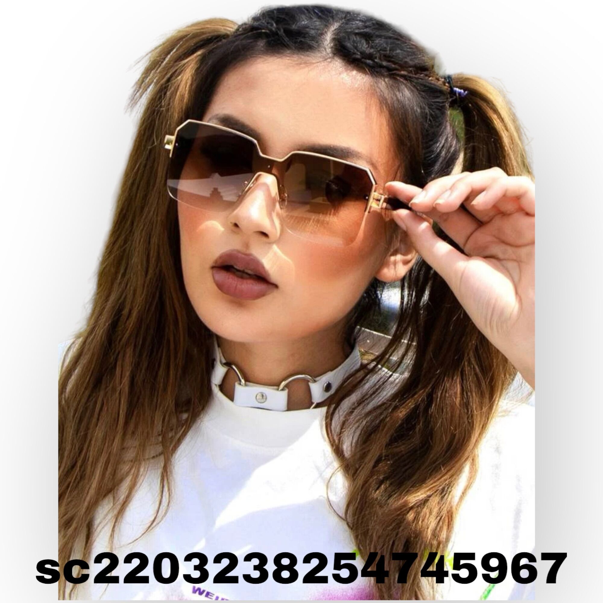 Ombre Lens Fashion Glasses Lazada PH