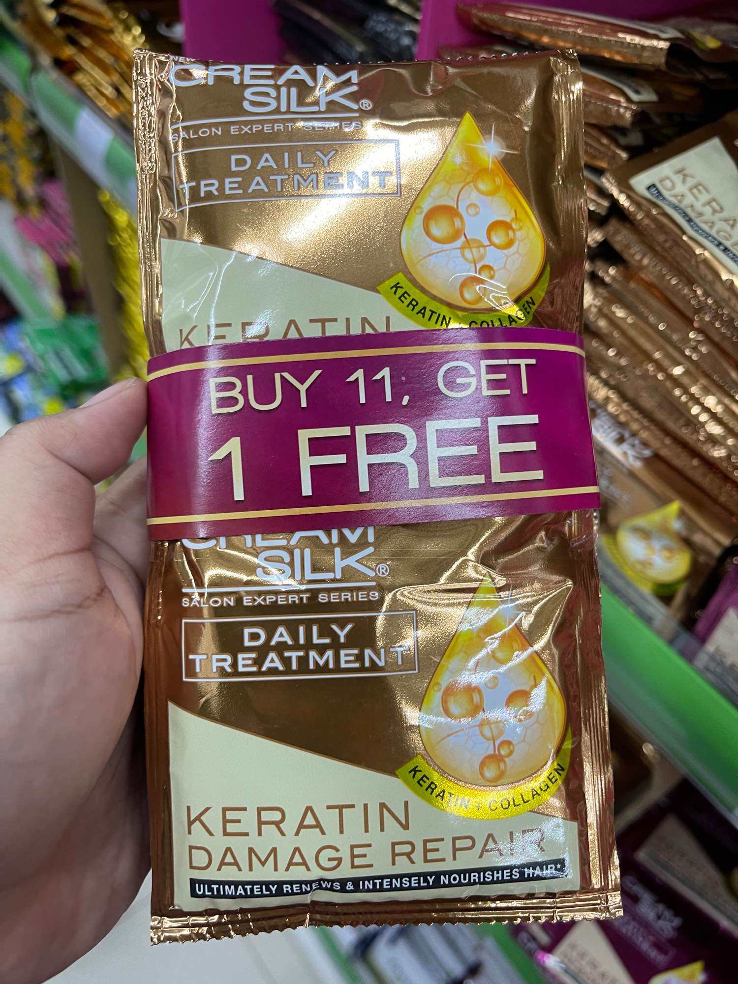 CREAM SILK Keratin Damage Repair