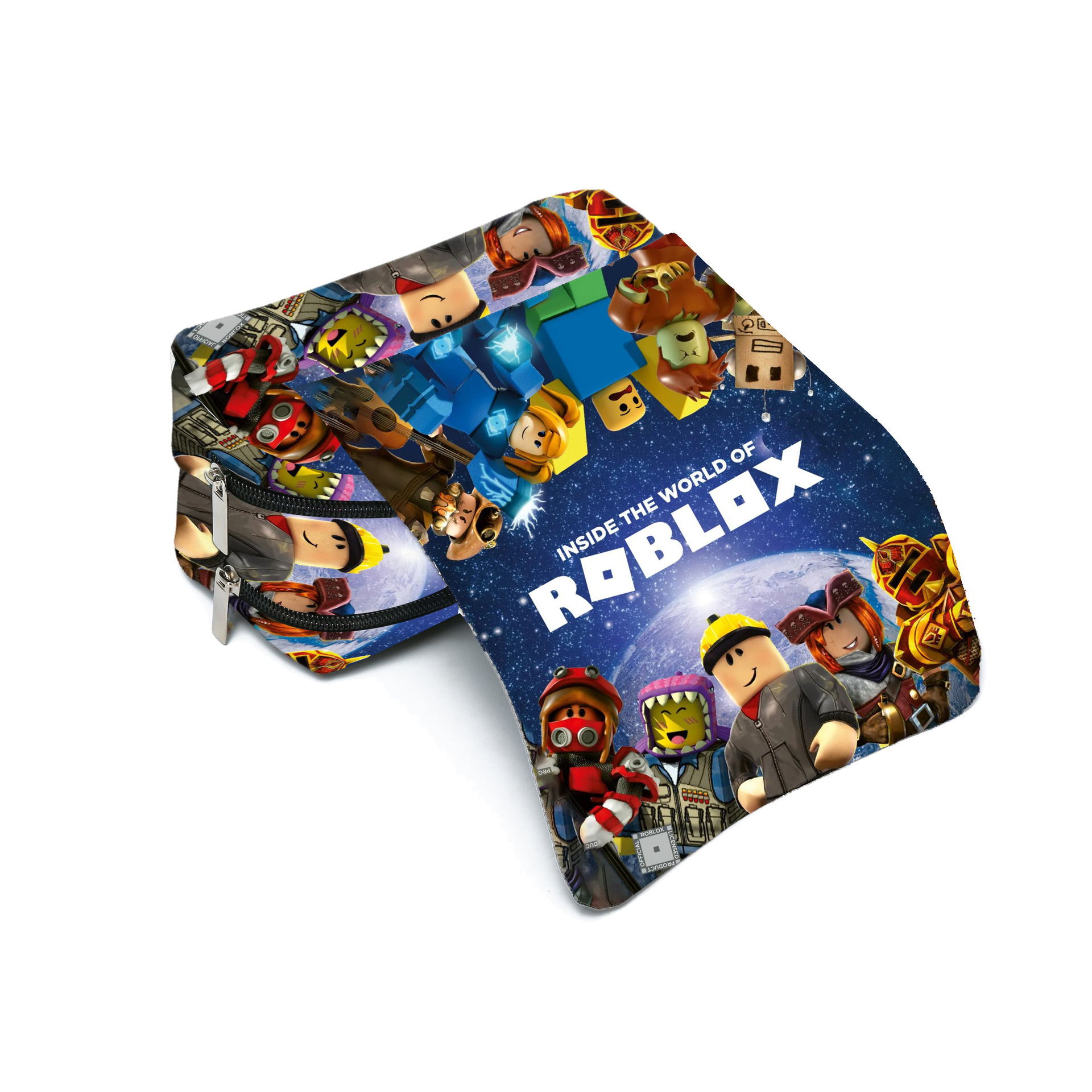 New Game Roblox Double Layer Flip Pen Bag Polyester for Primary and  Secondary School Students Stationery Box Christmas Gift Toy - AliExpress