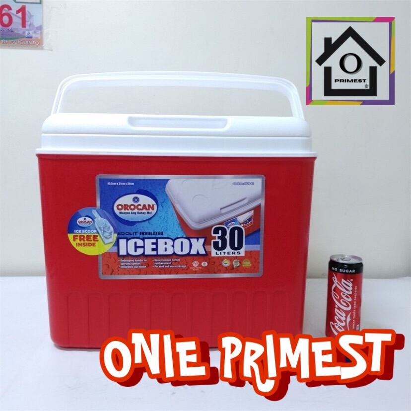 OROCAN 30L COOLER BOX ICE BOX CHEST INSULATED COOLER BOX 30-LITERS / FOOD CONTAINER / ICE CHEST. 