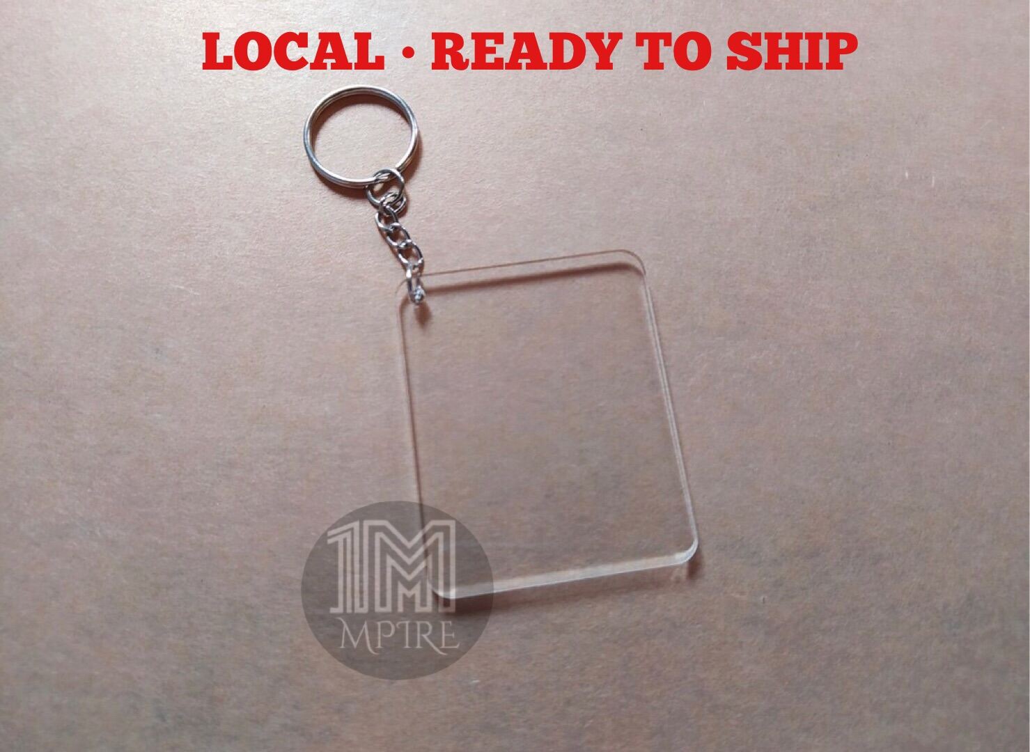 F1 Big Rectangle Acrylic Keychain