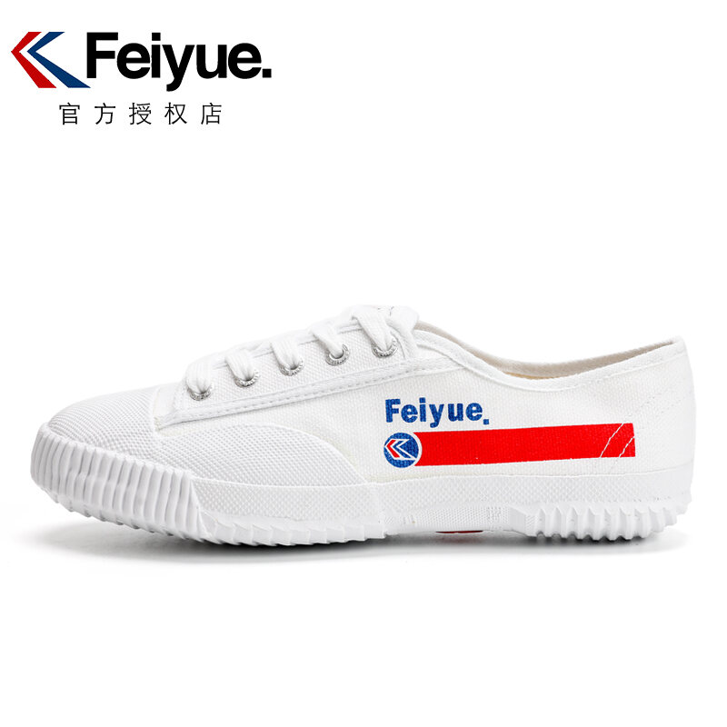 Feiyue Canvas Shoes Pepsi Lelian Famous Sports Casual Shoes White Shoes ...