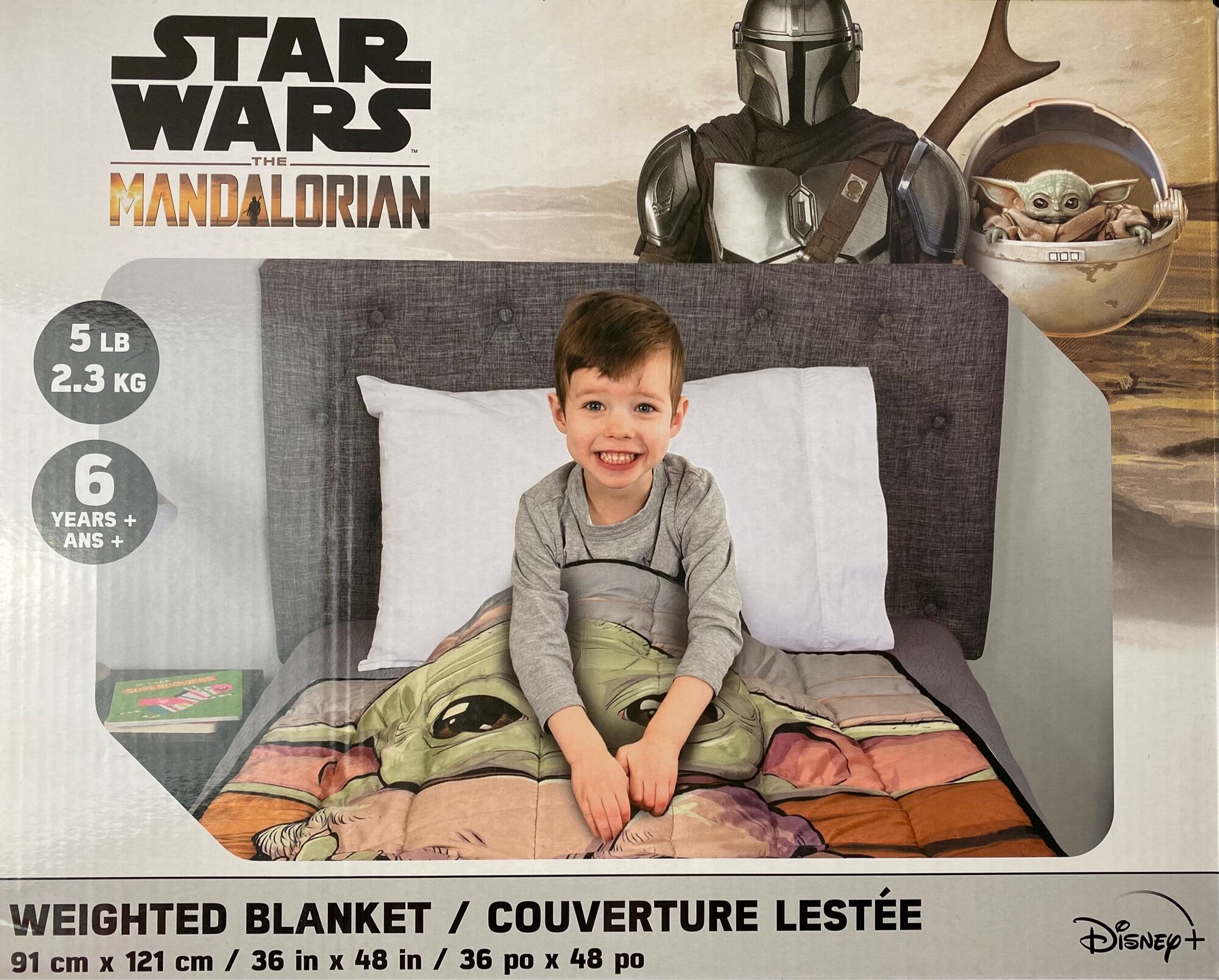 SAVE ₱2.8k ️💯 Original StarWars Mandalorian Weighted Blanket Lazada PH