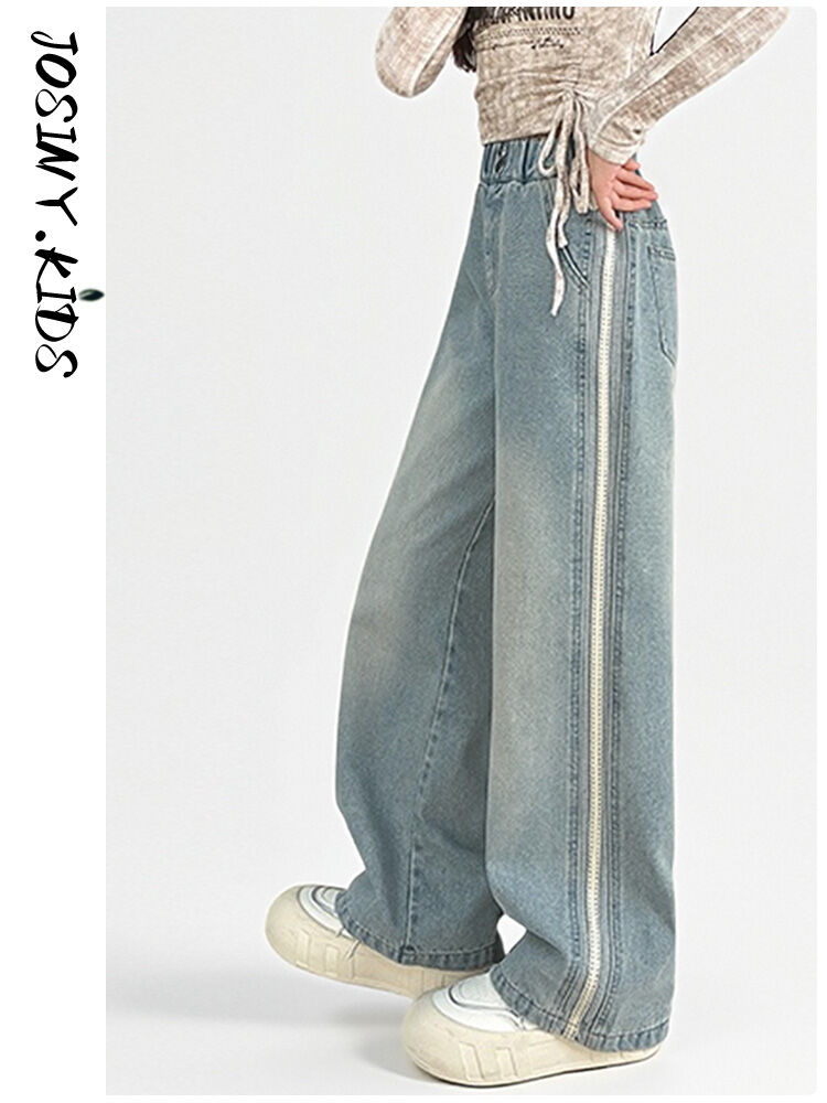 Josiny | Girls' Autumn Pants Denim Pants Presyo 1,876 Piso*Libreng Shipping