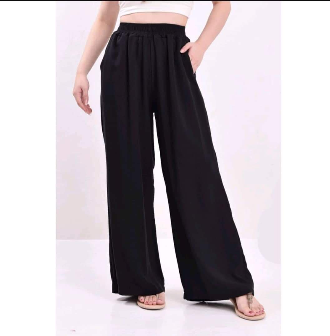 CASUAL WIDE LEG COTTON SQUARE PANTS FIT SMALL UP TO PLUS SIZE | Lazada PH