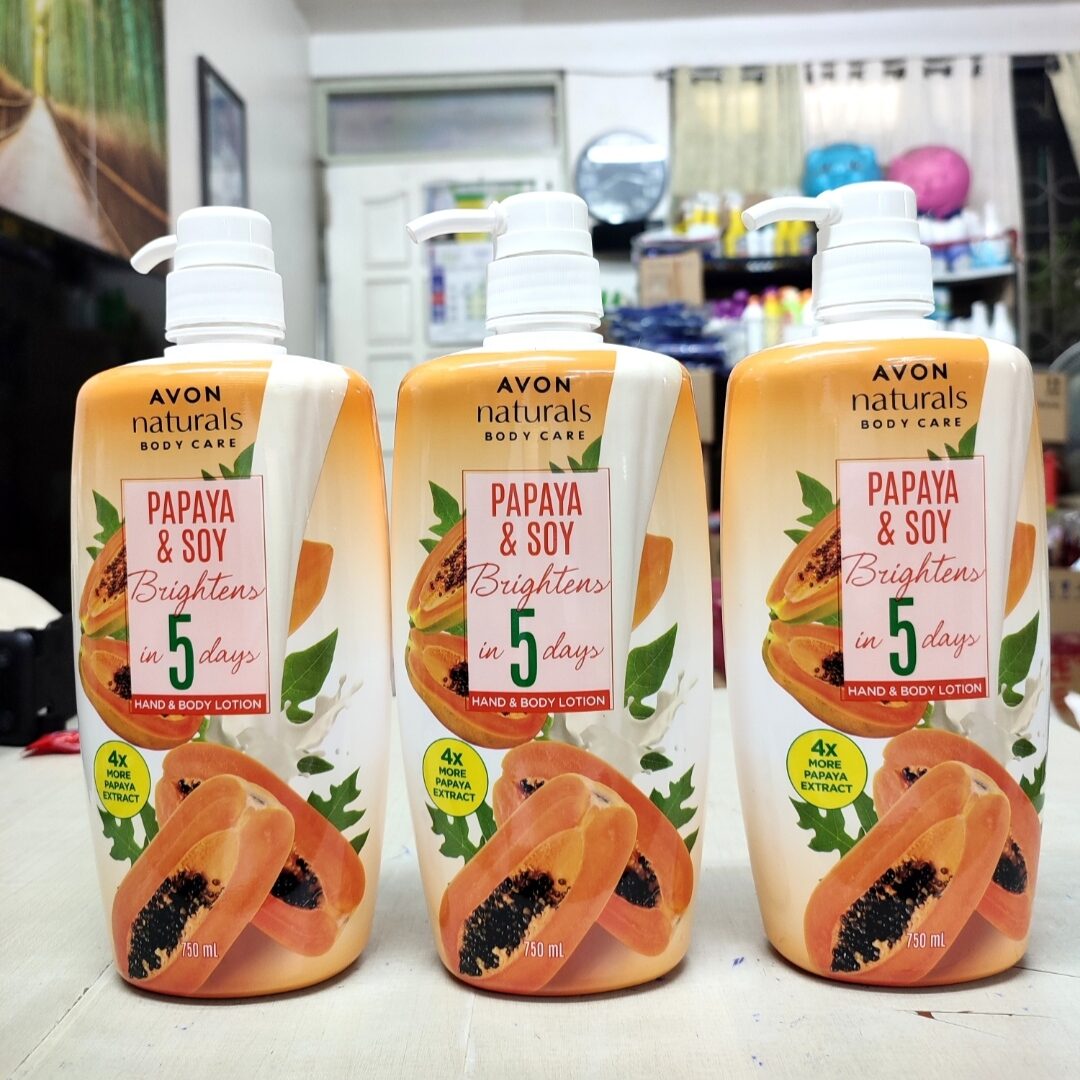 Avon Papaya & Soy Lotion 750ml Lazada PH