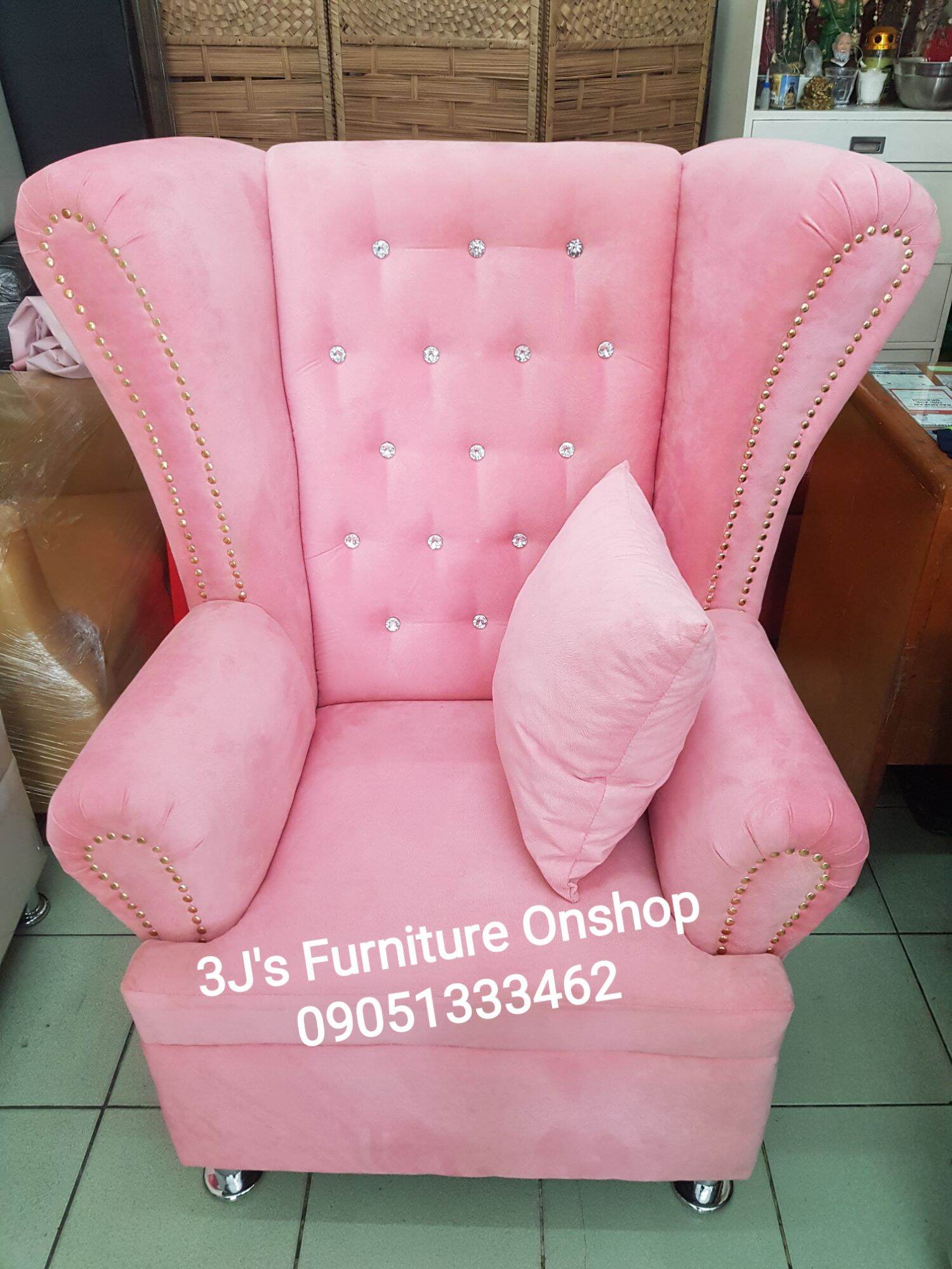 Pink sale princess chair