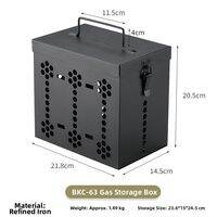 Campingmoon | Long-Lasting Supply 6-to-2 Adapter Fuel Storage Tank