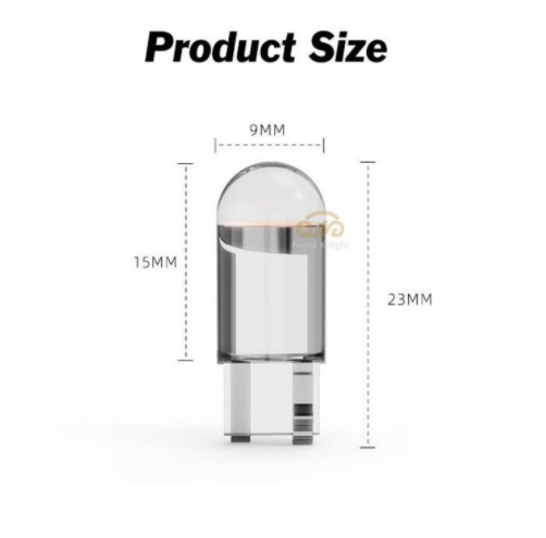 2 pcs Led t10 park light peanut bulb