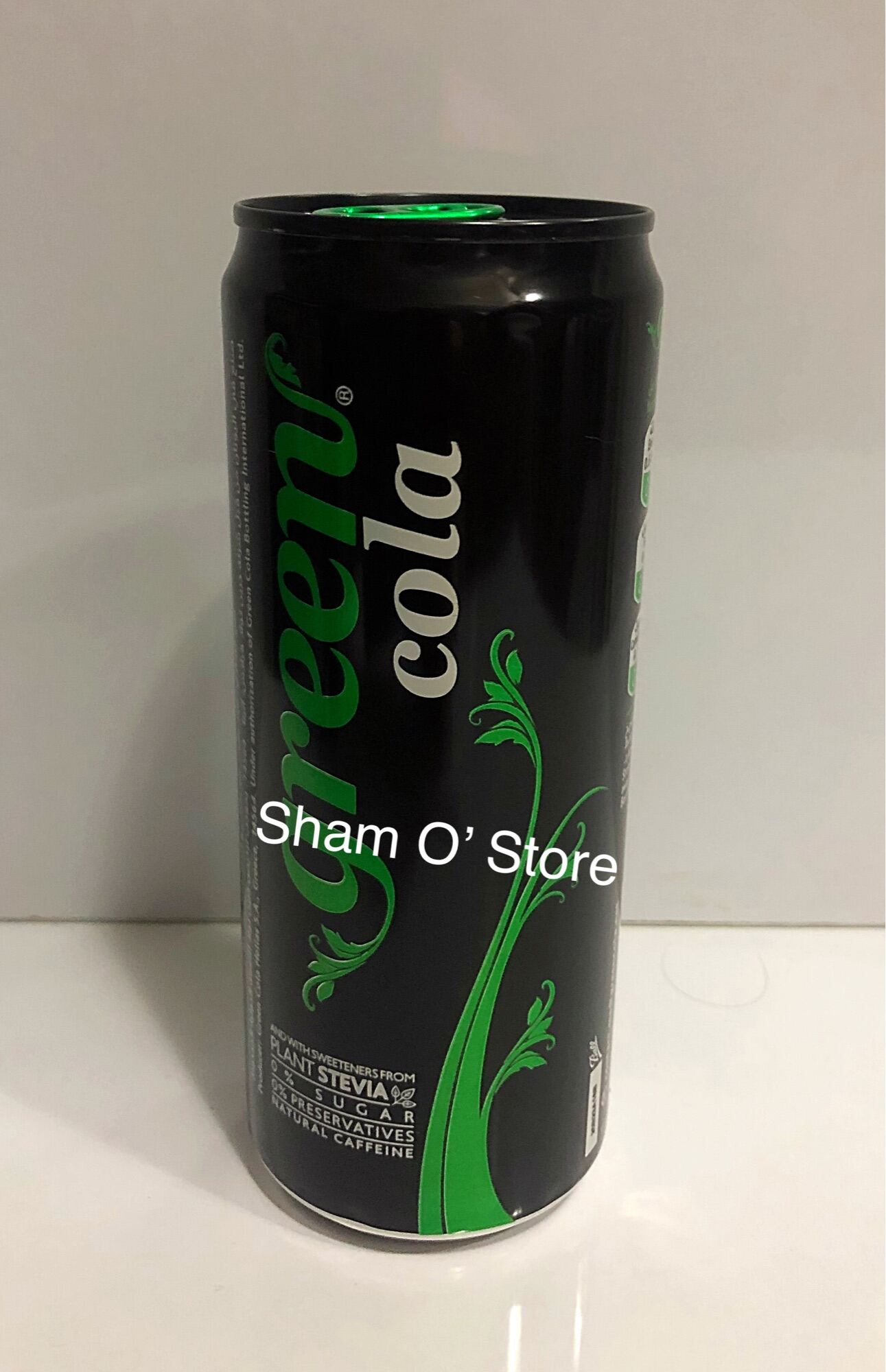 Green Cola Plant Stevia Zero Sugar Soda Natural Caffeine 330ml Lazada PH