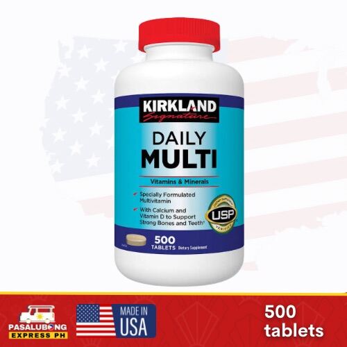 Kirkland Signature Daily Multi Multivitamins 500 tablets Expiry 09/2025 100 Authentic