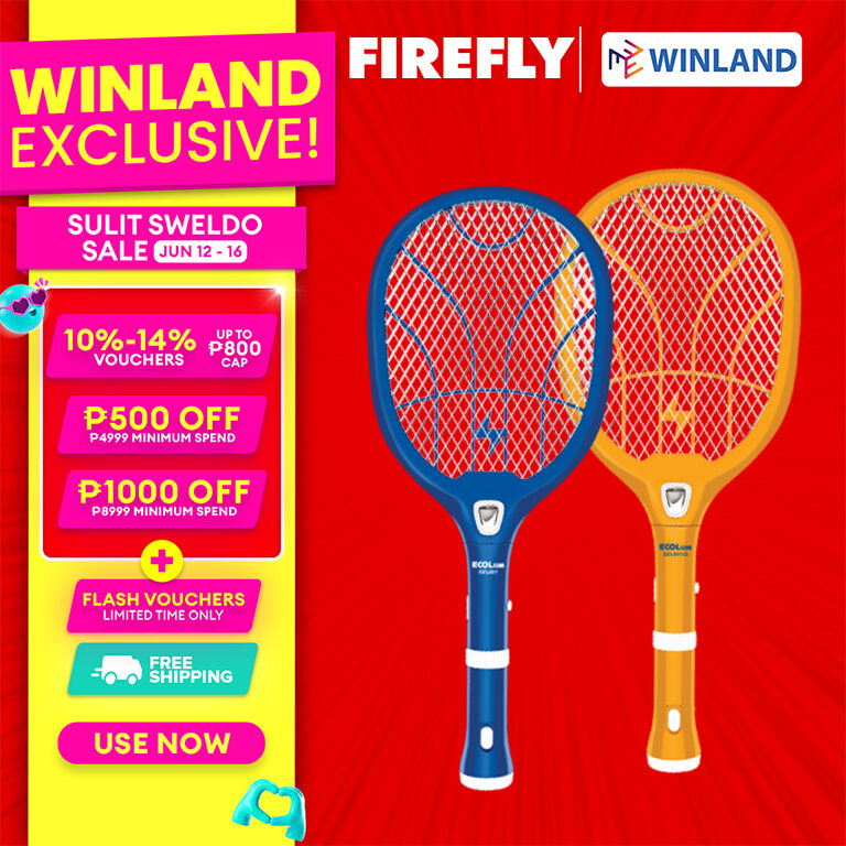 Firefly by Winland ECOLUM Rechargeable Electric Mosquito Insect Killer