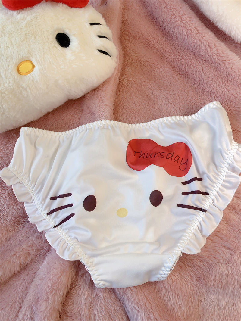 Hello Kitty Plush Diana Collaboration Body-Make Underwear