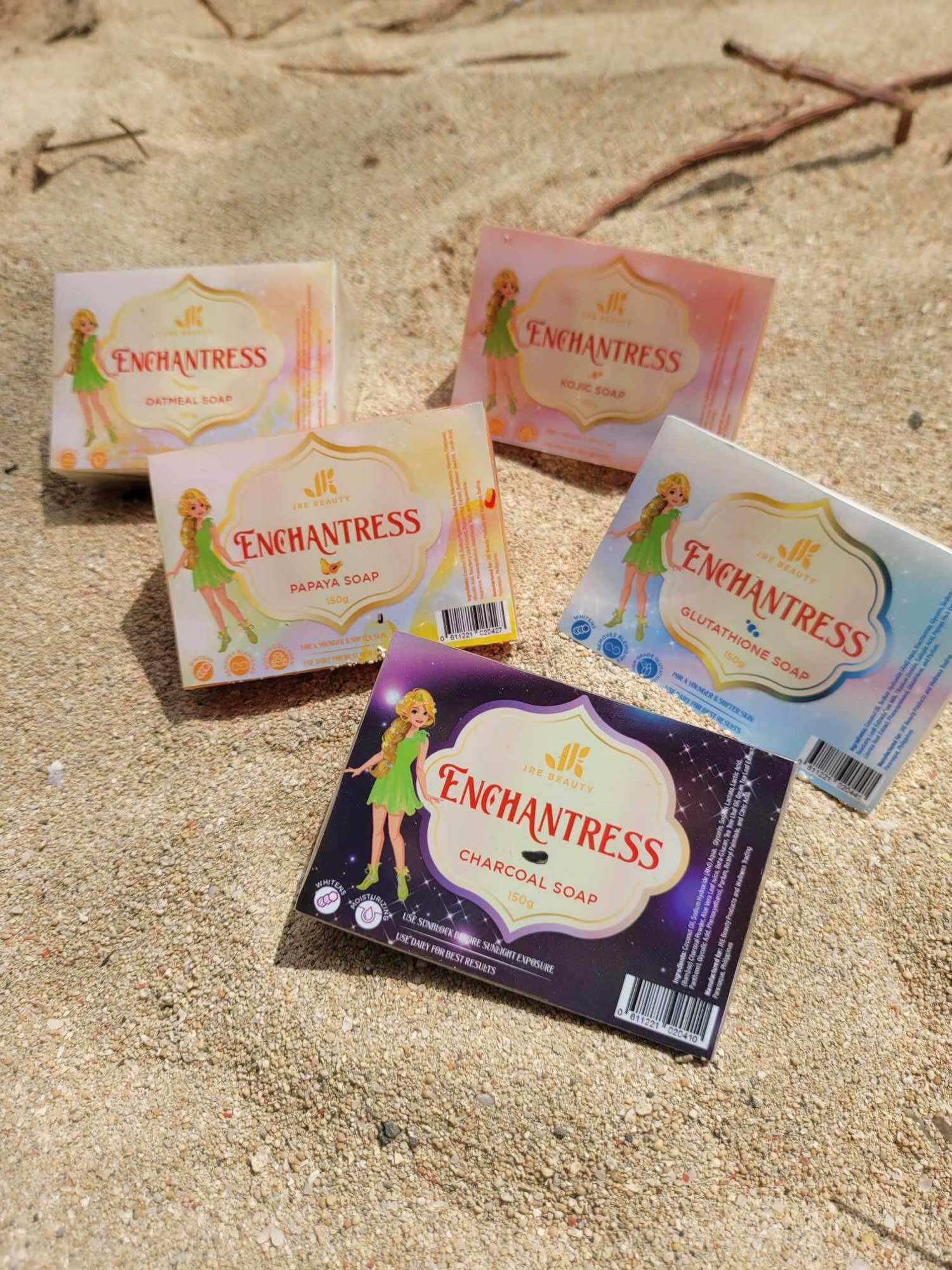 enchantress glutathione Enchantress Glutathione Brightening Soap 150g