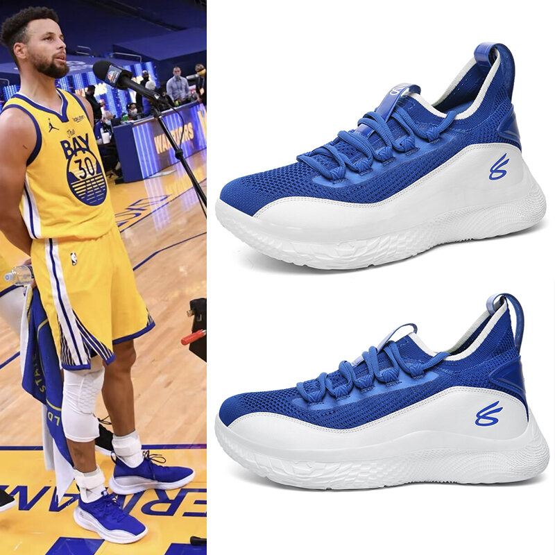 Curry deals shoes blue