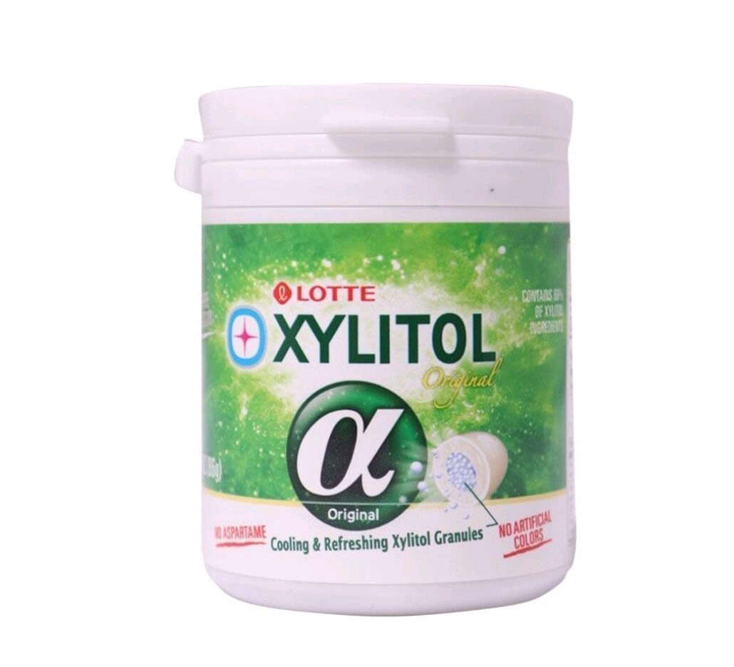 Lotte Xylitol Original Cooling & Refreshing Xylitol Granules 86g