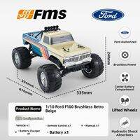 FMS | Brushless High-Speed Drift RC Model Car 1/10 Scale