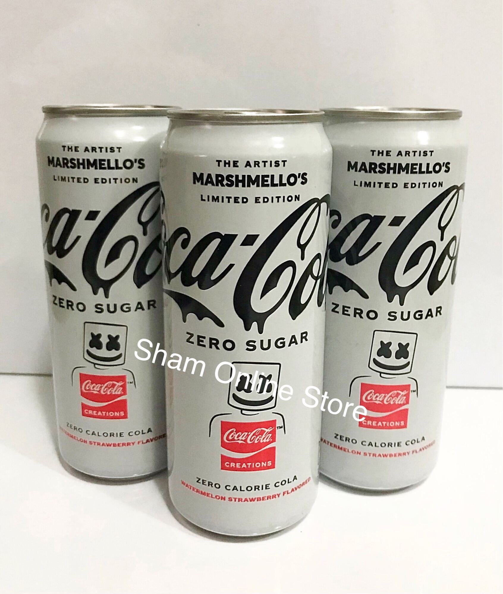 Coca Cola Coke’s Marshmello’s Limited Edition Zero Sugar 320ml Lazada PH