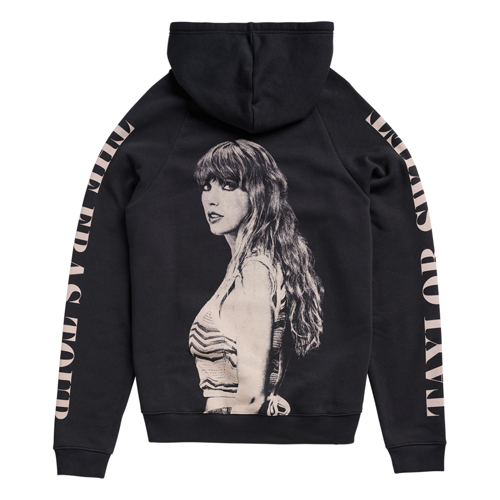 Taylor Swift Pullover Black Hoodie XS - トップス