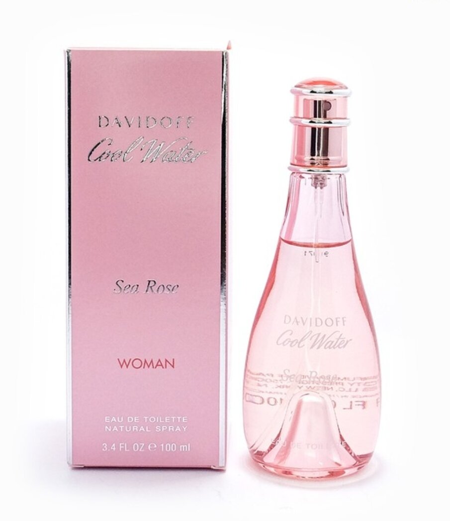 Original Davidoff Cool Water Sea Rose Eau de Toilette 100 ML for Women