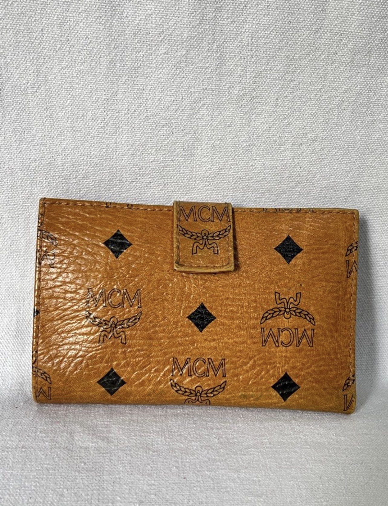 Original MCM canvas made in korea, Luxury, Bags & Wallets on Carousell