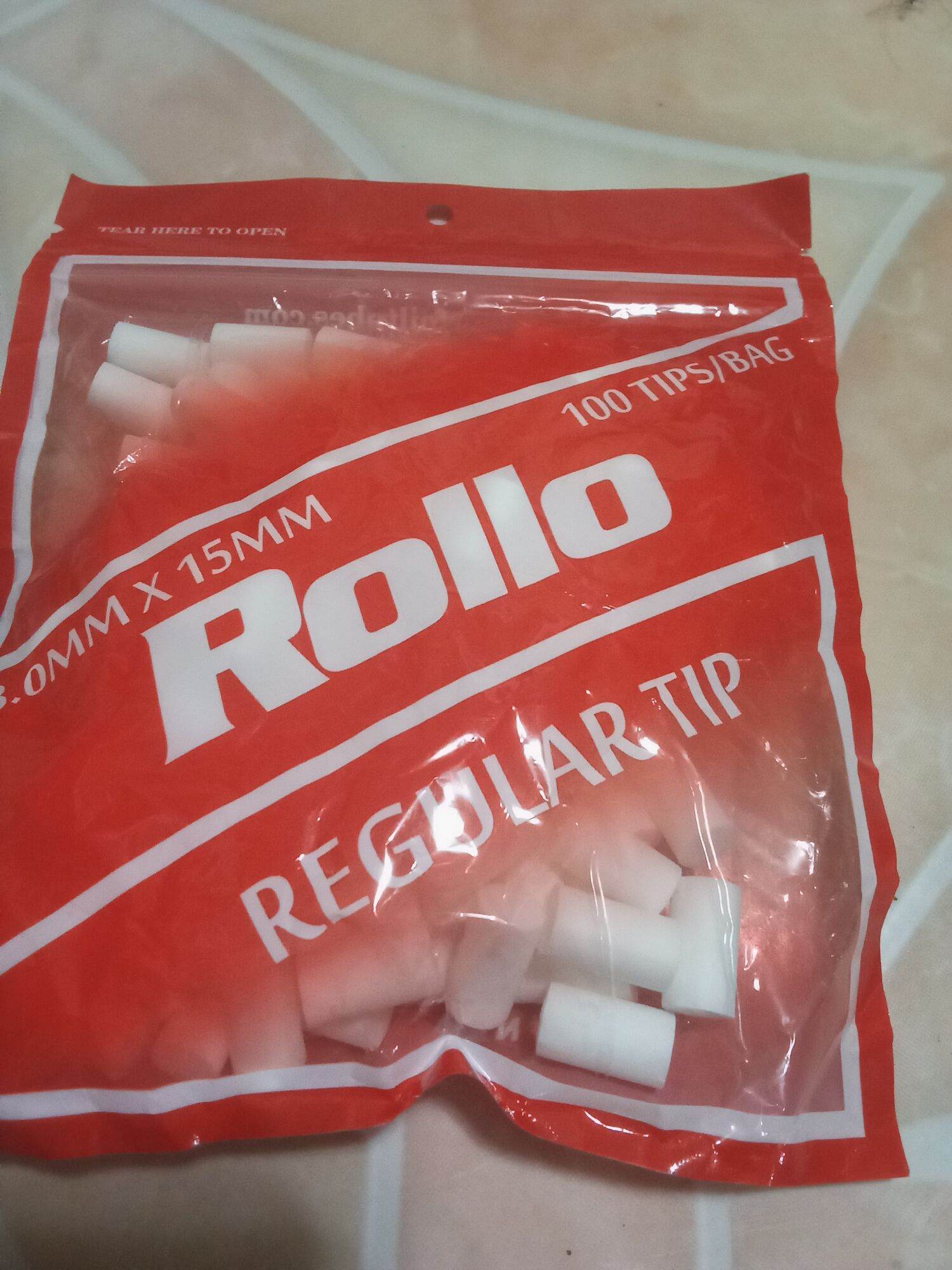 regular filter tips 8.0MMX15MM -100 pcs tips Presyo 160 Piso*Libreng Shipping