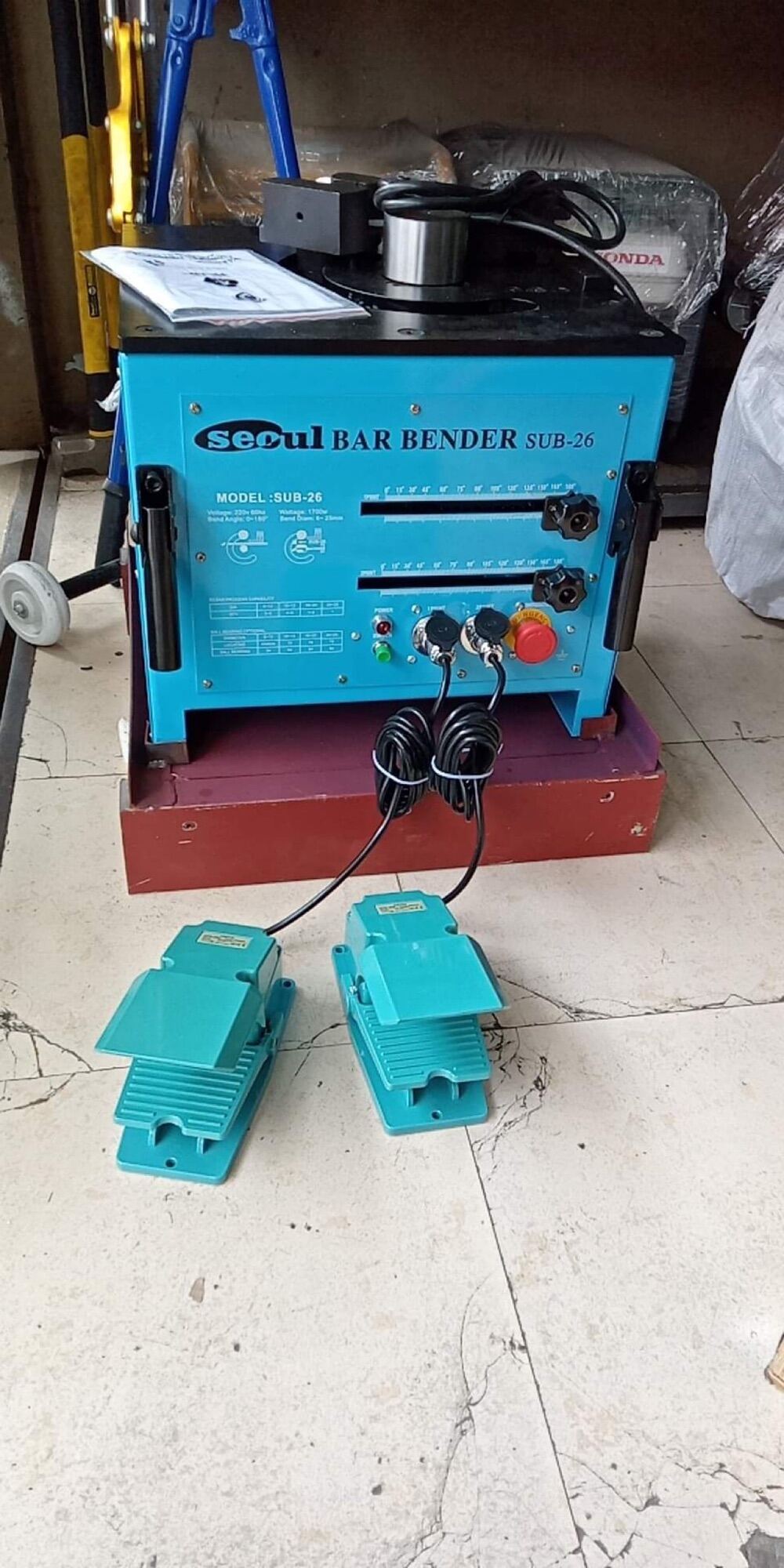 SEOUL Steel Bar Bending Machine Bar Bender SUB26 Lazada PH