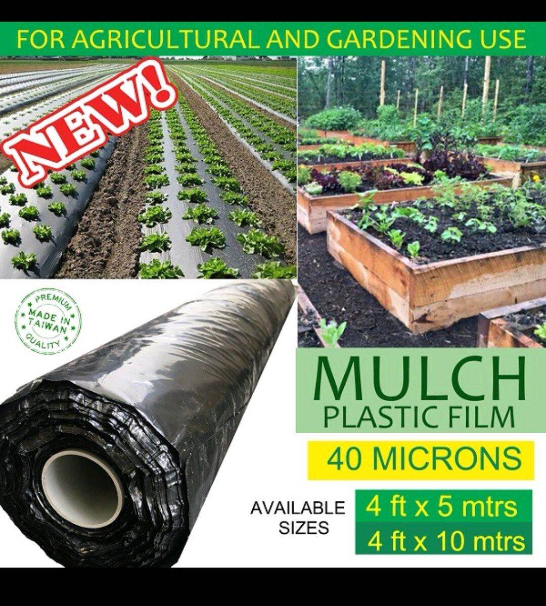 Mulch Film Mulch Plastic 4 feet x 400 meters 1 roll Lazada PH