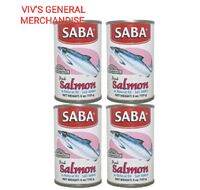 Saba Pink Salmon in Natural Oil ( 155g x 4 cans )