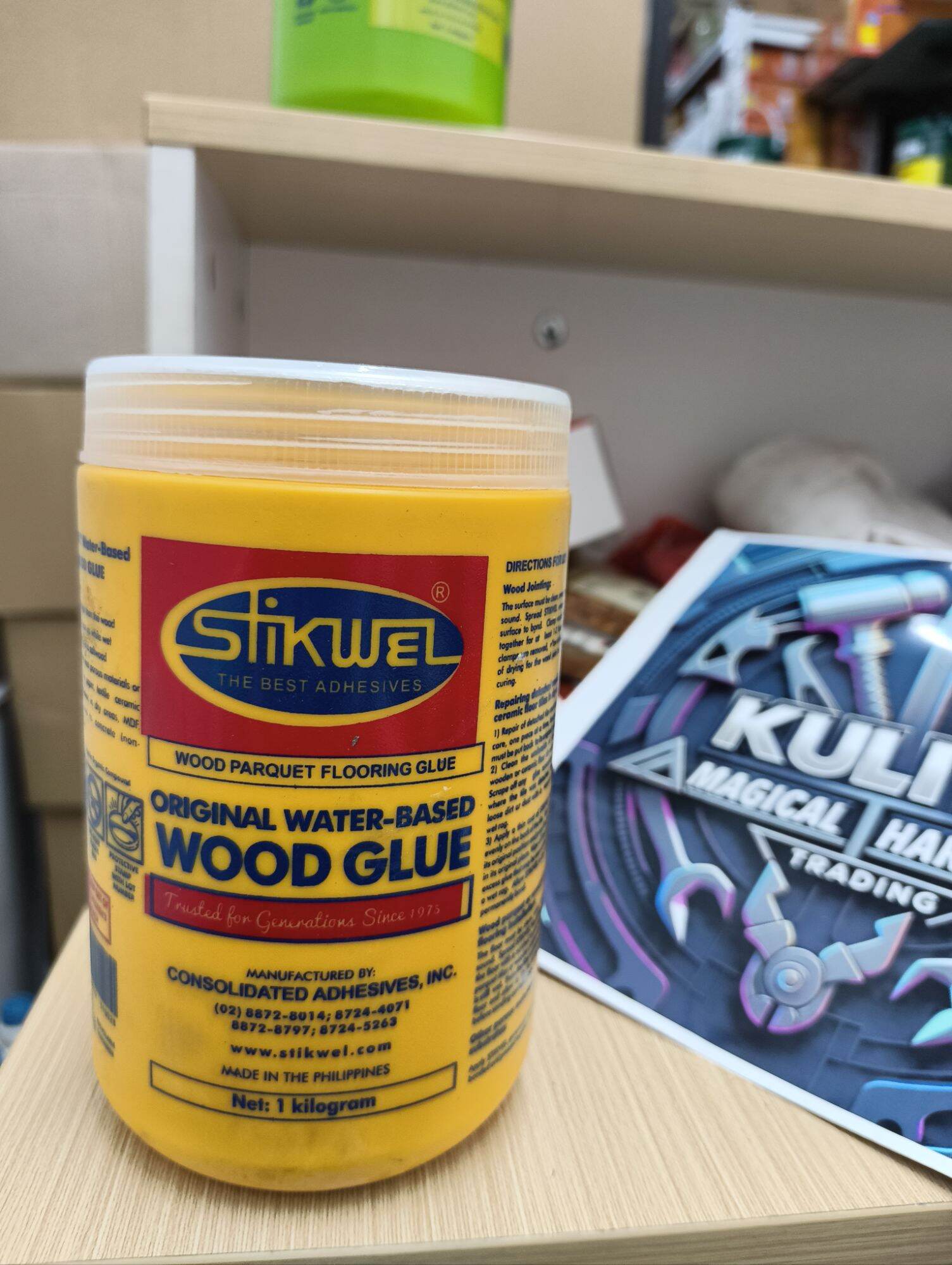 Pvc Stickwel Stickwel for wood or vinyl 1 liter adhesive | Lazada PH