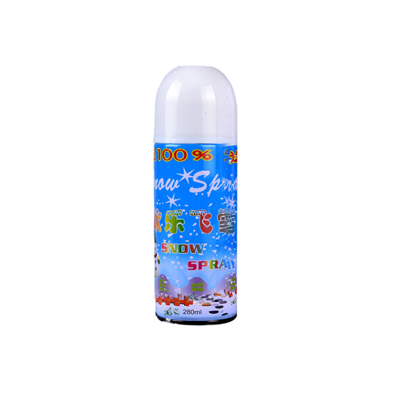 Simulation White Flying Snow Spray Foam Snowflake Snow Spray Can ...