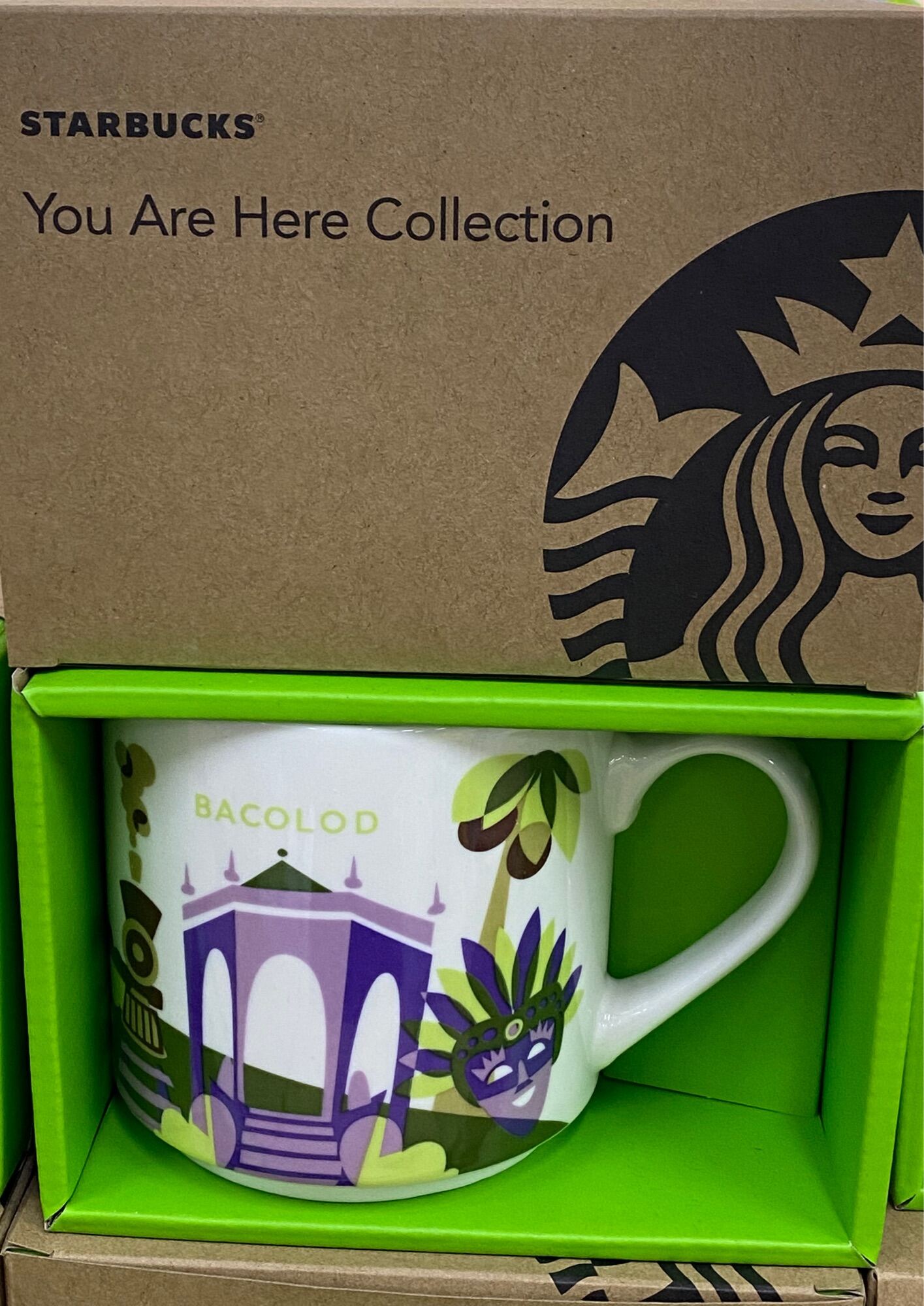 Starbucks mug Bacolod You are here collection Lazada PH