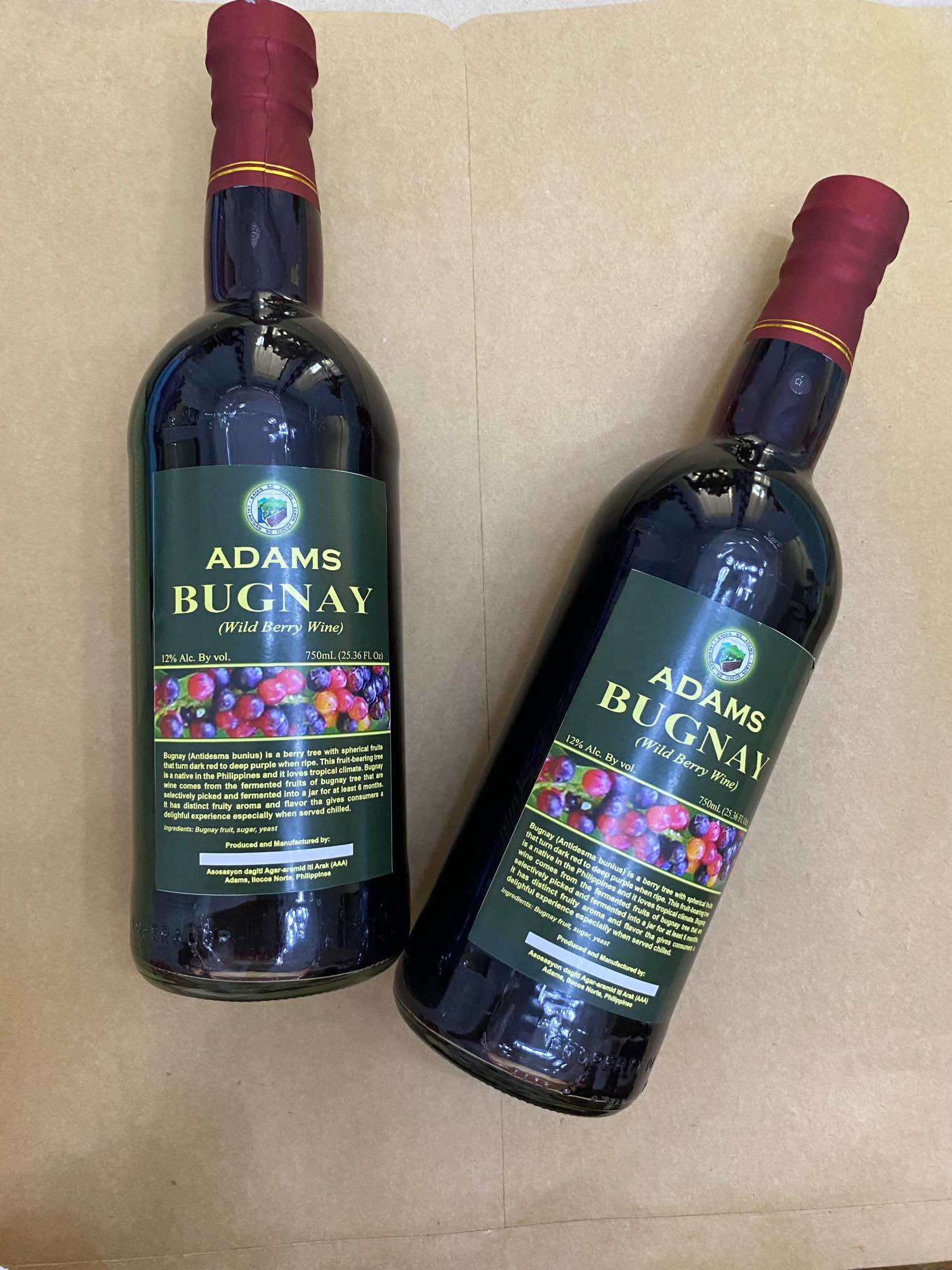 Adams Bugnay Wine Local PH wine Lazada PH