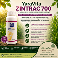 ✅YaraVita ZINTRAC 700 Zinc based Foliar Fertilizer (1L)