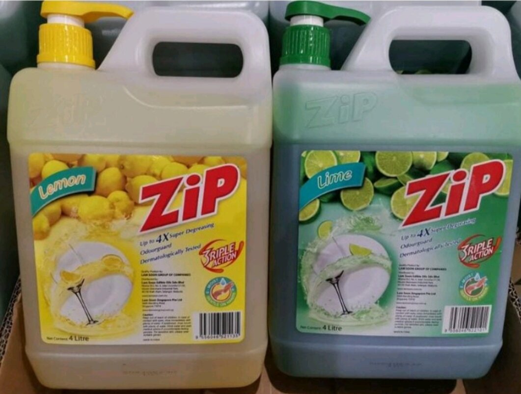 Zip Dishwashing liquid 4 liters Lazada PH